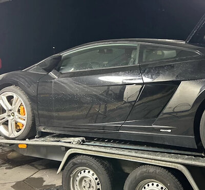 Geschmuggelter Lamborghini