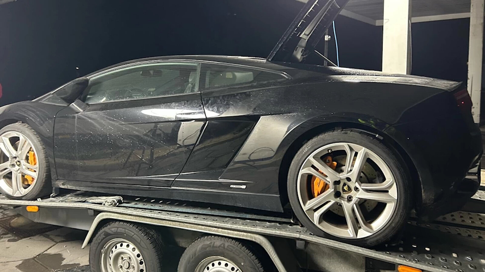 Geschmuggelter Lamborghini