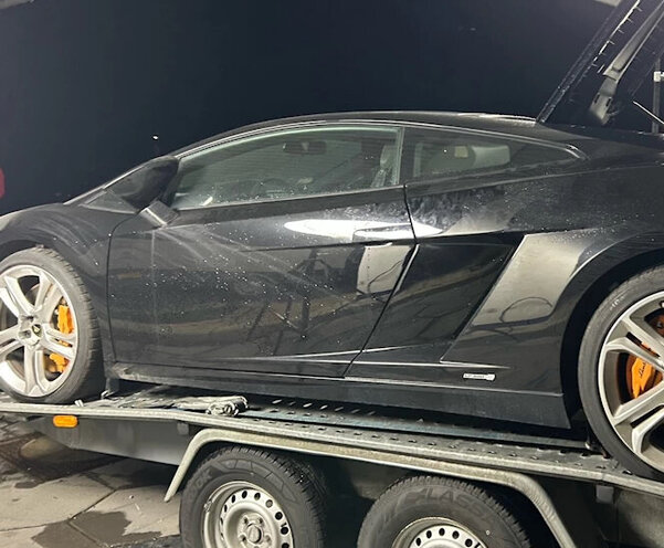 Geschmuggelter Lamborghini