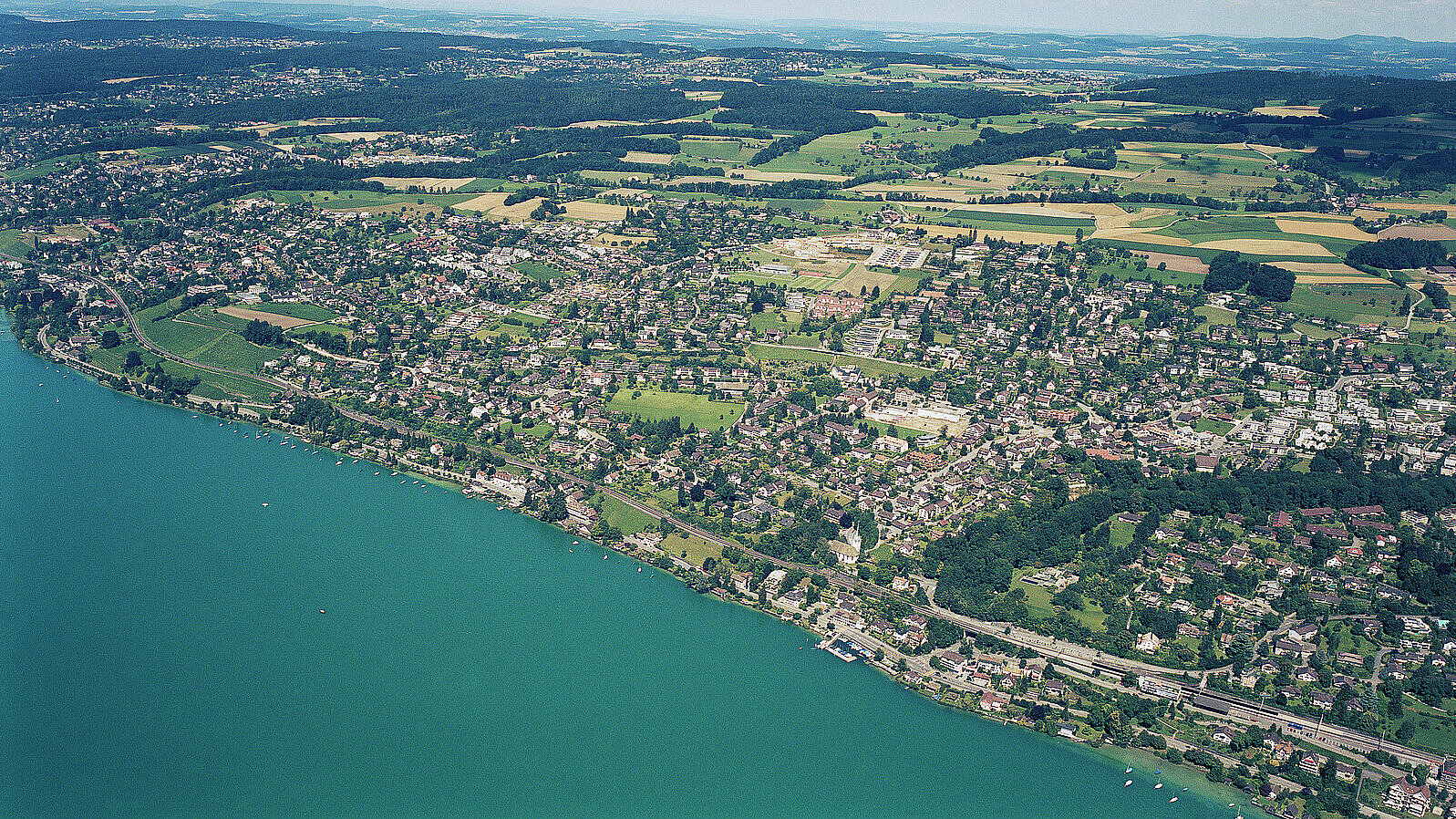 Herrliberg Luftbild von Herrlikberg