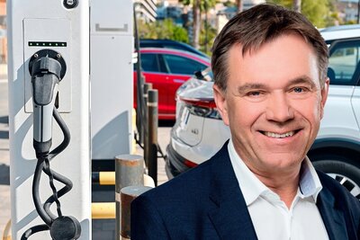 Andreas Meier will das Laden von E-Autos in der Schweiz einfacher machen: Der Mitte-Nationalrat fordert transparente Preise an öffentlichen Ladestationen und spontane Bezahlung ohne Abo oder App. Bild: ZVG / freepik