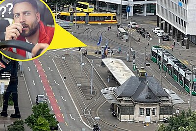 Verkehrschaos Plätze Schweiz