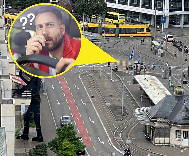 Verkehrschaos Plätze Schweiz