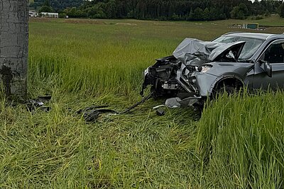 Unfall Strommast Luzern