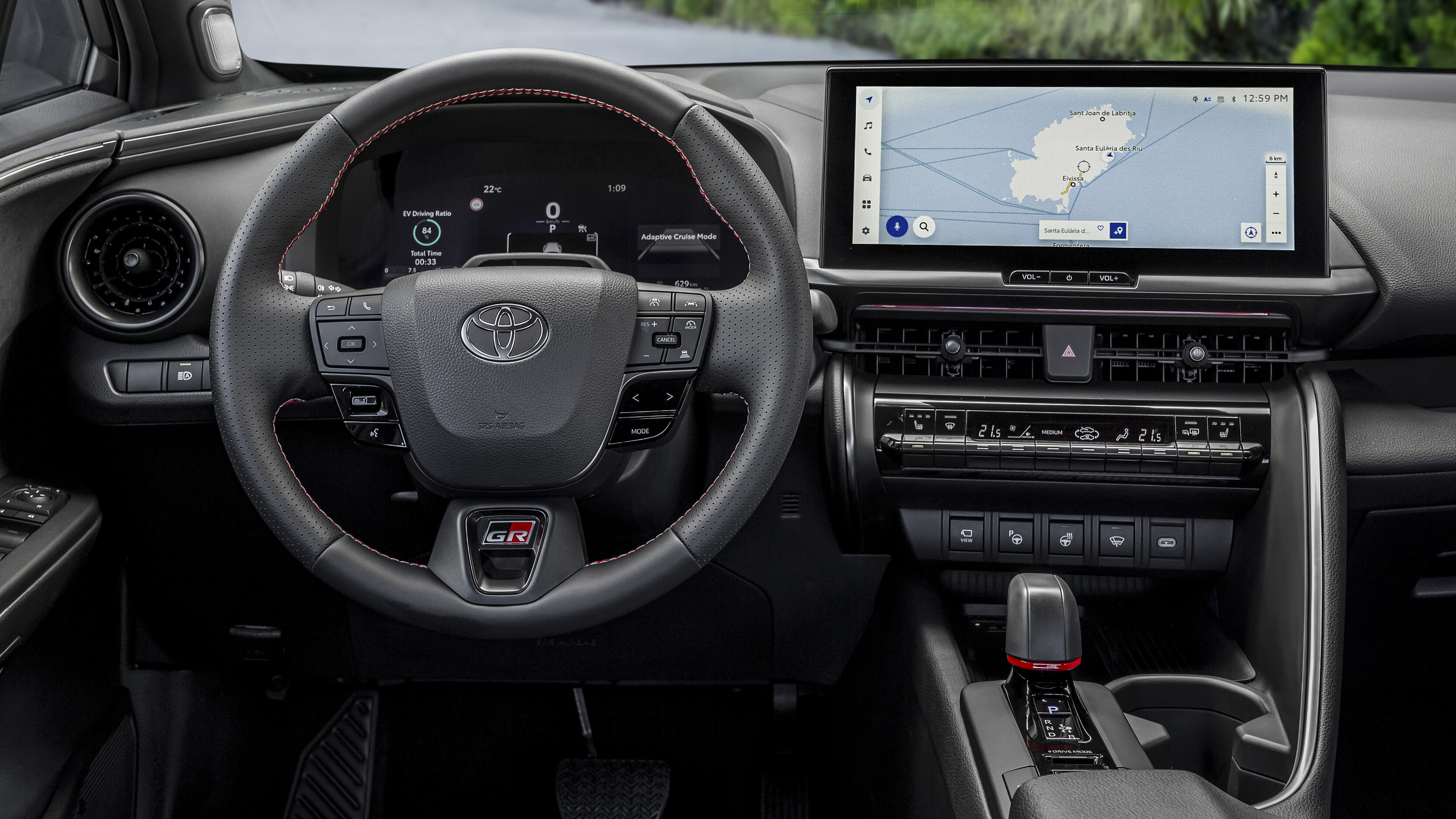 Cockpit des Toyota C-HR