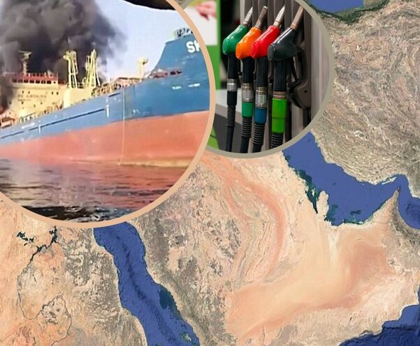 Der Krieg im Nahen Osten treibt die Preise fürs Rohöl in die Höhe. Bild: Google Maps, n-tv, freepik