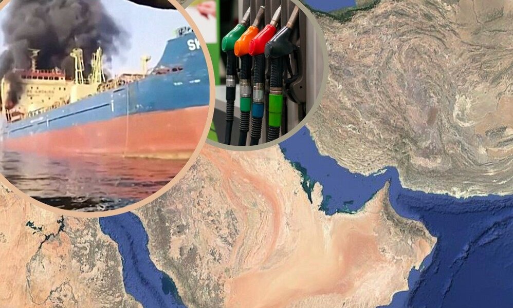 Der Krieg im Nahen Osten treibt die Preise fürs Rohöl in die Höhe. Bild: Google Maps, n-tv, freepik