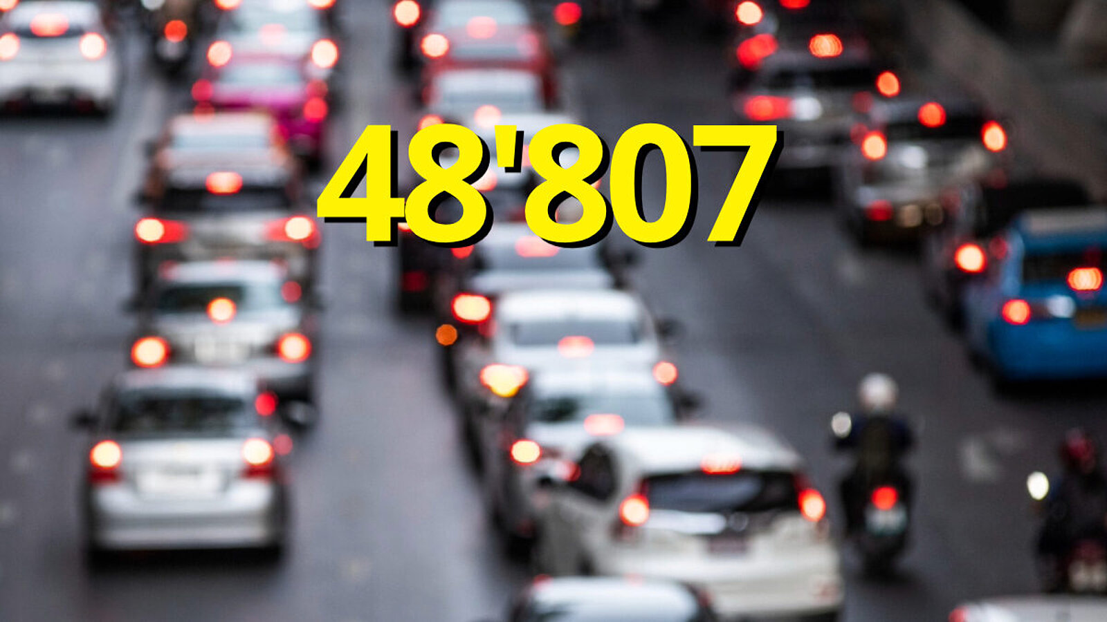 Das Strassennetz ist am Limit. 2023 war ein absolutes Staurekordjahr. Bild: Freepik, STREETLIFE