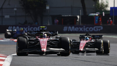 Die Alfa Romeo Sauber beim Grand Prix von Mexiko