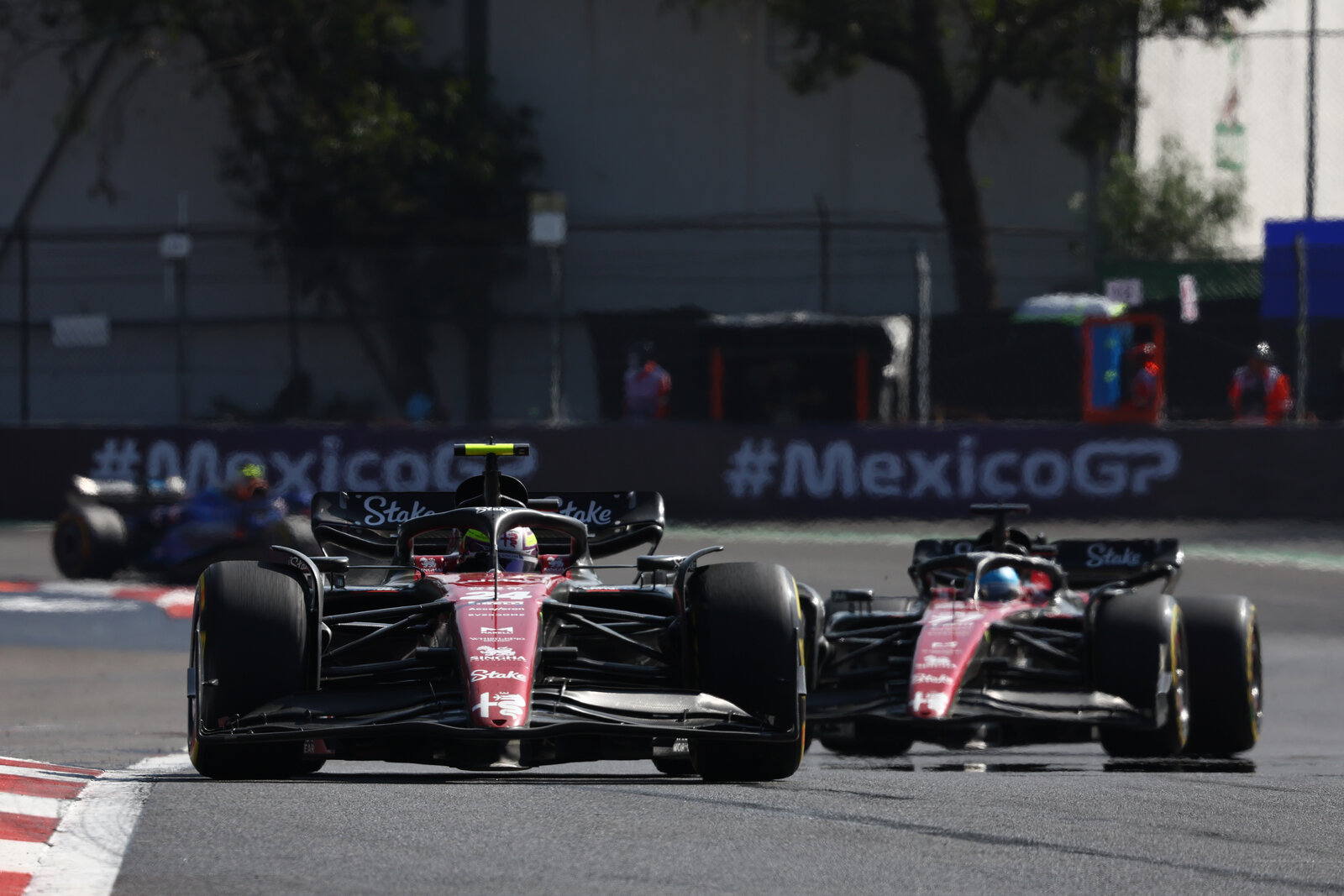Die Alfa Romeo Sauber beim Grand Prix von Mexiko