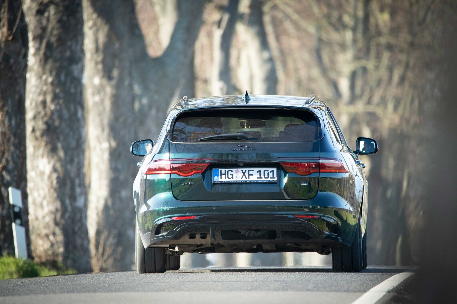 Jaguar XF Sportbrake von hinten