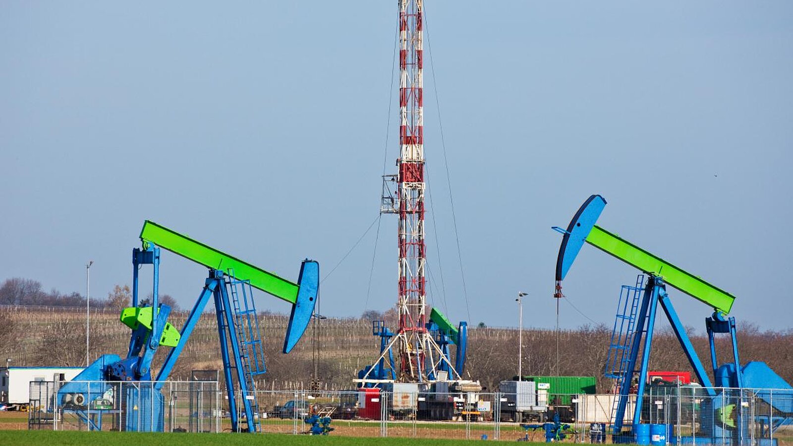 Ölpumpanlage der OMV in Niederösterreich