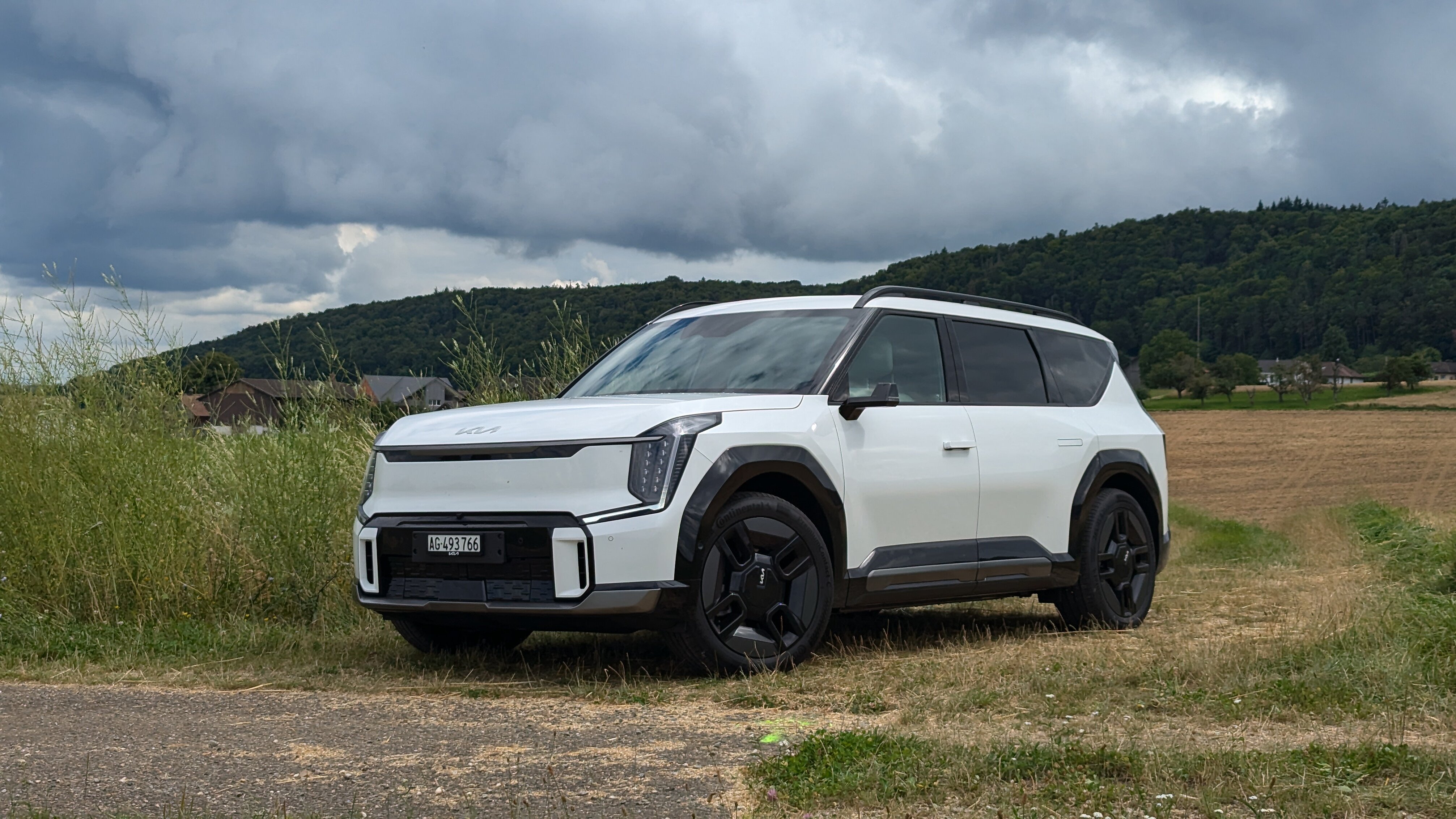 Kia EV9 von vorne