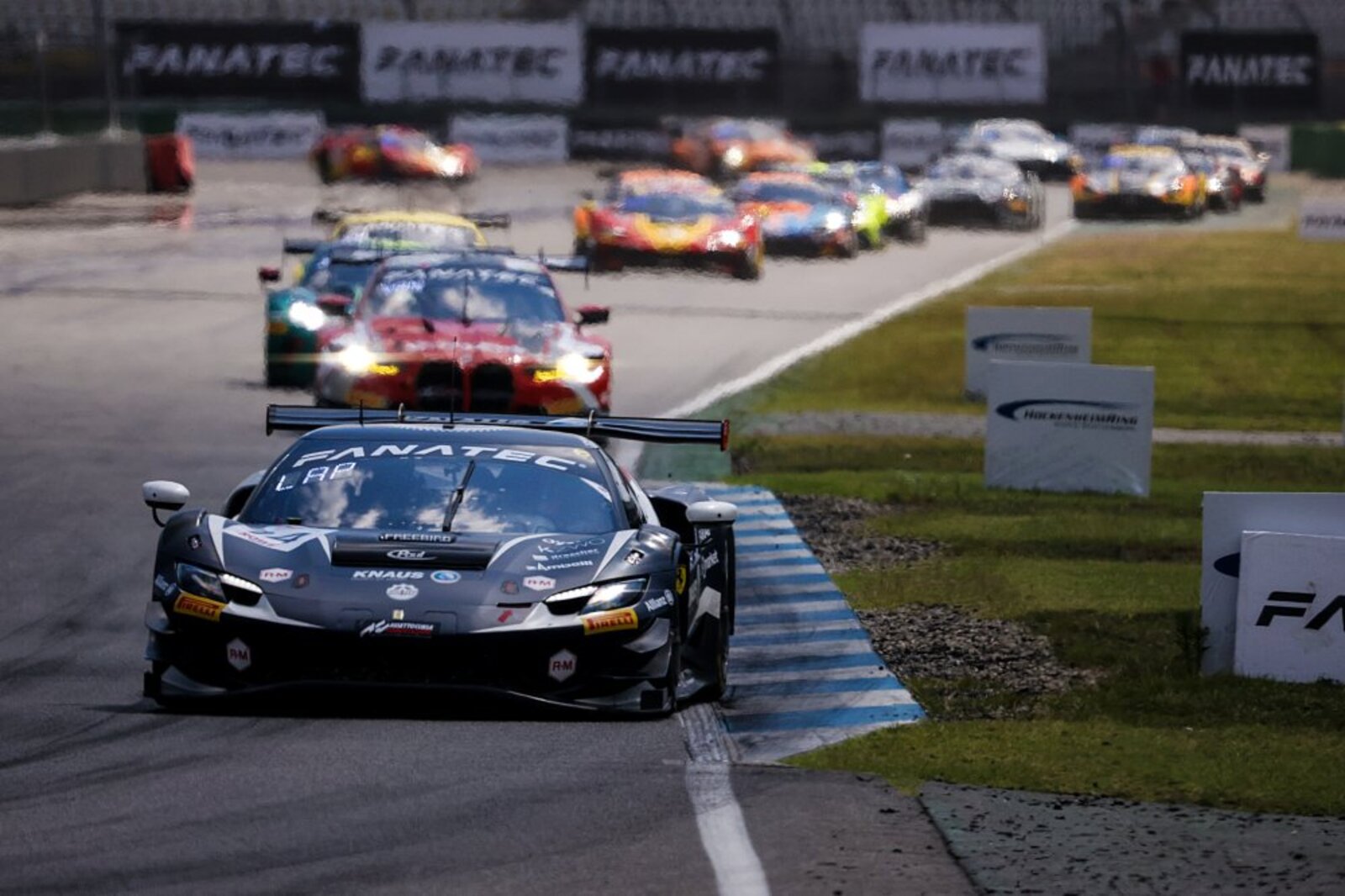 Konsta Lappalainen auf dem Weg zum Sieg auf dem Hockenheimring