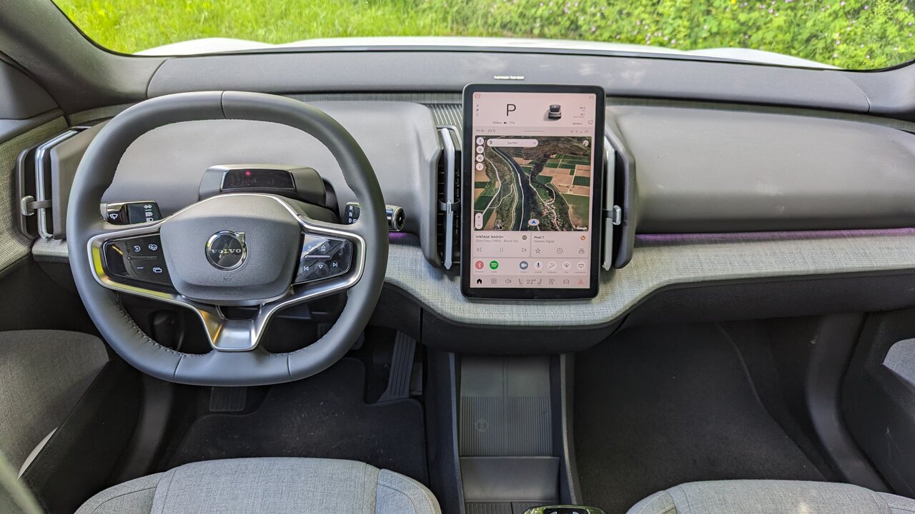 Cockpit im Volvo EX30