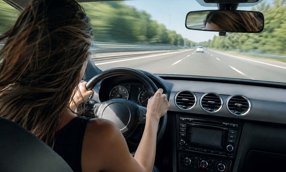 Eine Glarnerin wurde wegen mehrer Raserfahrten zu einer Freiheitsstrafe von vier Jahren verurteilt. Bild: Symbolbild KI generiert
