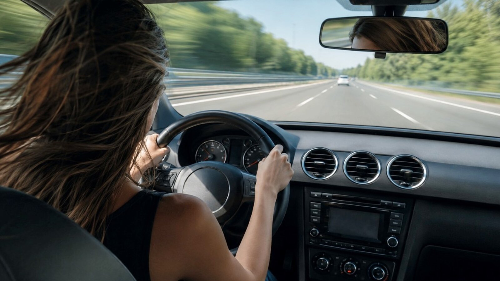Eine Glarnerin wurde wegen mehrer Raserfahrten zu einer Freiheitsstrafe von vier Jahren verurteilt. Bild: Symbolbild KI generiert