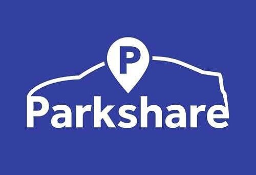 Das Logo der Parkplatz-Sharing-App ParkShare.