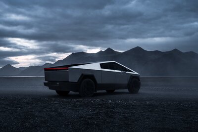 Wie aus einem Science-Fiction-Film: Der Cybertruck von Tesla. Bild: Tesla