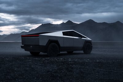 Wie aus einem Science-Fiction-Film: Der Cybertruck von Tesla. Bild: Tesla