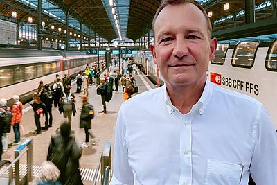 Der öffentliche Verkehr stösst in der Schweiz an seine Kapazitätsgrenzen. Bild: admin.ch, Thomas Matter