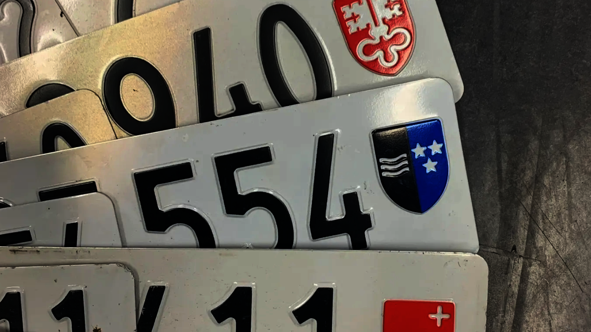 Bs Nummernschild Schweiz