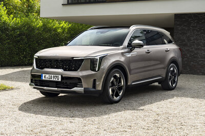 Der neue Kia Sorento von schräg vorne