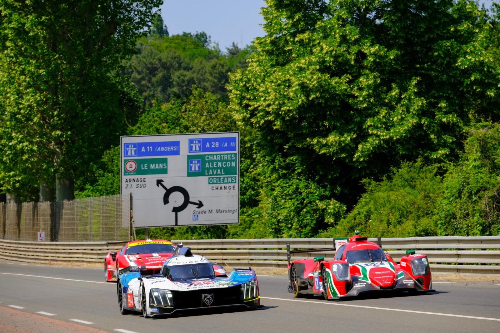 Le Mans 2023 training