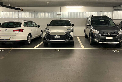 Parkierte Autos