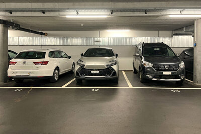 Parkierte Autos