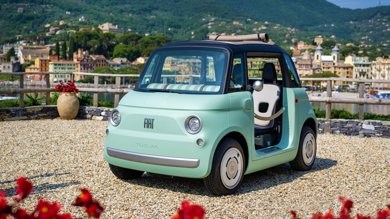 Der Fiat Topolino von vorne