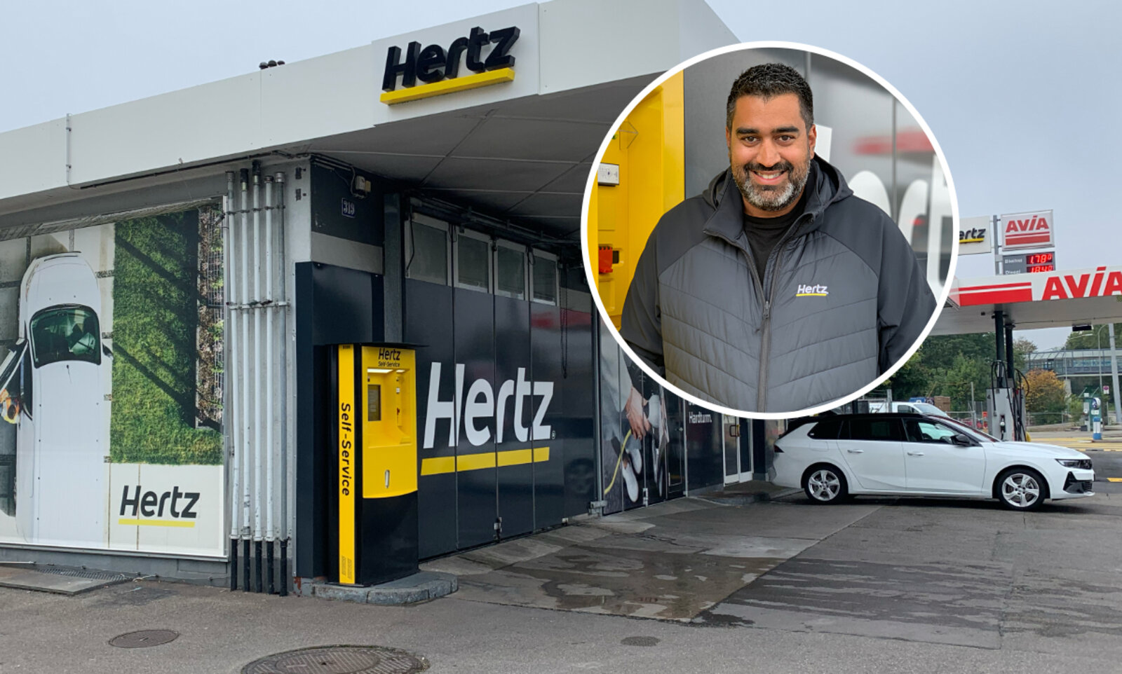Hertz-Chef Roberto Delvecchio gibt Tipps, wie man sich vor zusätzlichen Gebühren bei Mietautos schützen kann. Bild: Claudia Brüngger√