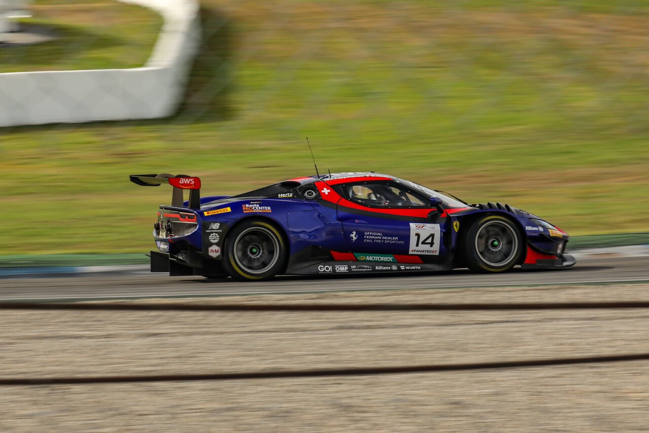 Der Ferrari 296 GT3 von Emil Frey Racing