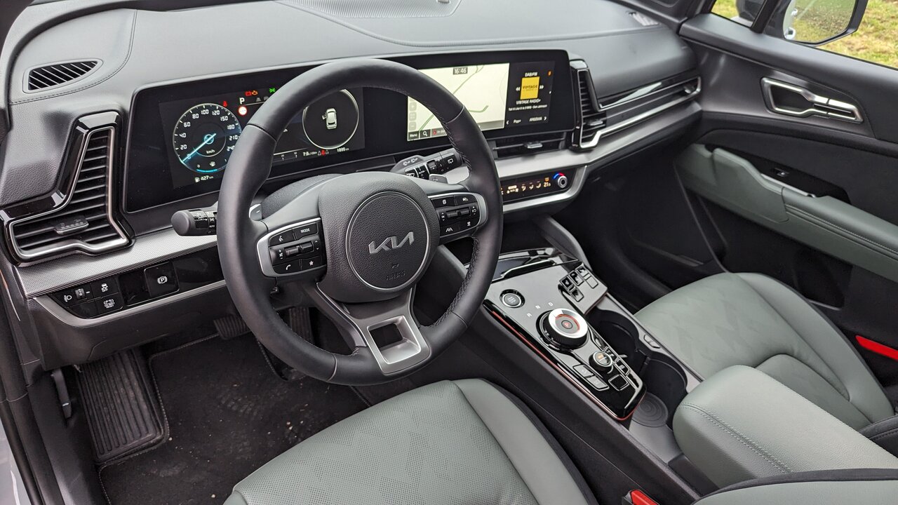 Cockpit im Kia Sportage