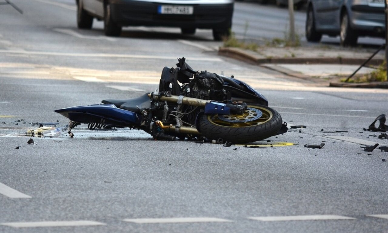 Motorrad Unfall