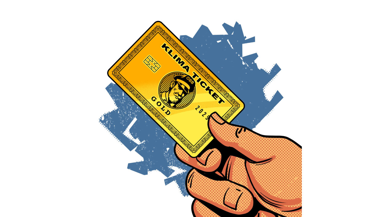 Illustration einer goldenen Kreditkarte