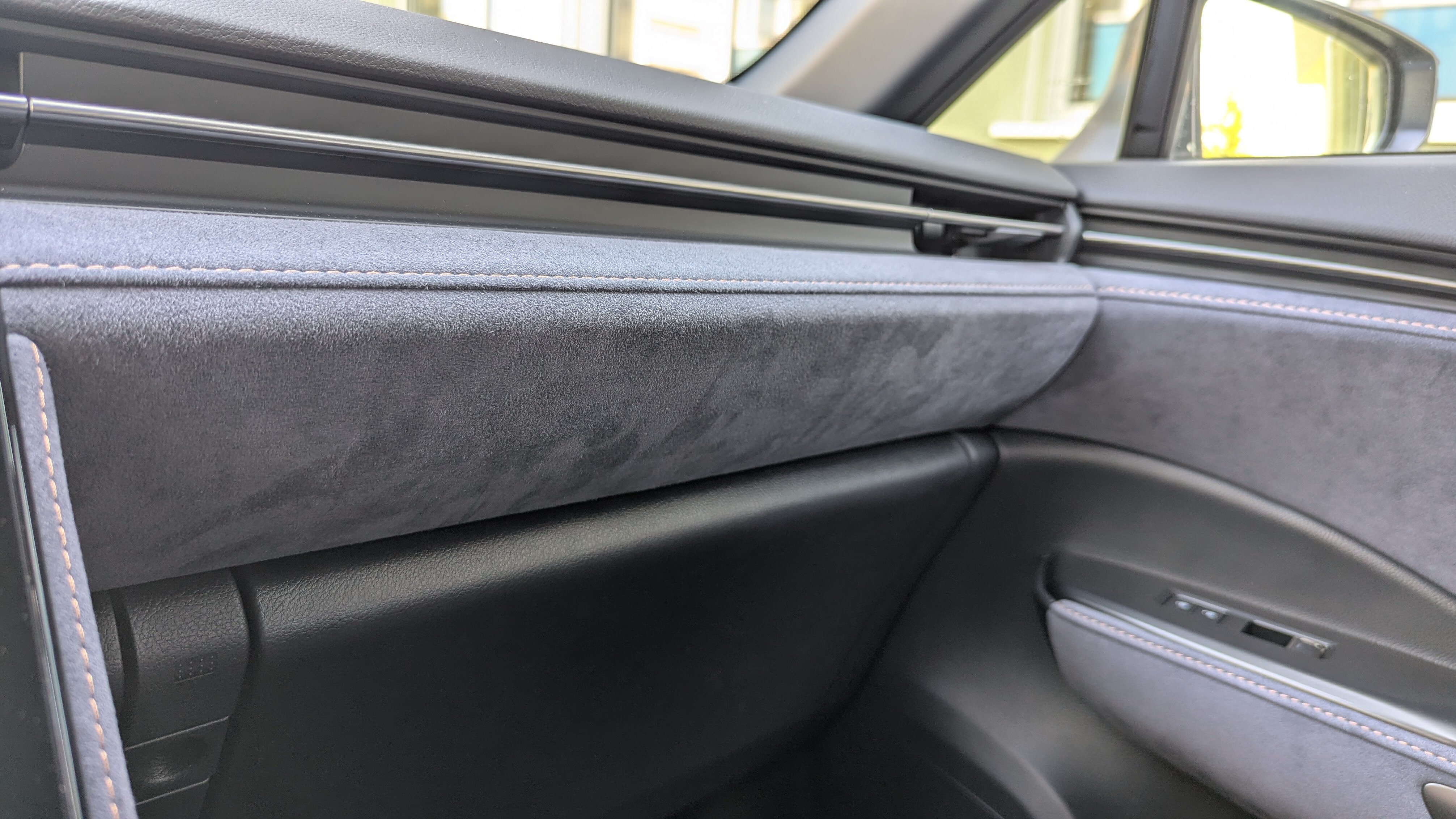 Beifahrerseite im Lexus LBX