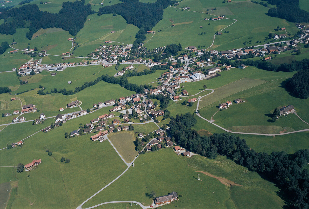 Luftaufnahme von Schönengrund AR