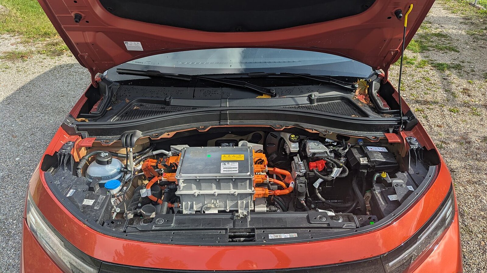 Motor des Opel Frontera