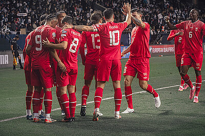 Weshalb die Schweiz am Samstag gegen Italien 2:0 gewinnt, hat nicht nur mit der EM zu tun. Bild: Schweizerischer Fussballverband SFV