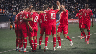 Weshalb die Schweiz am Samstag gegen Italien 2:0 gewinnt, hat nicht nur mit der EM zu tun. Bild: Schweizerischer Fussballverband SFV