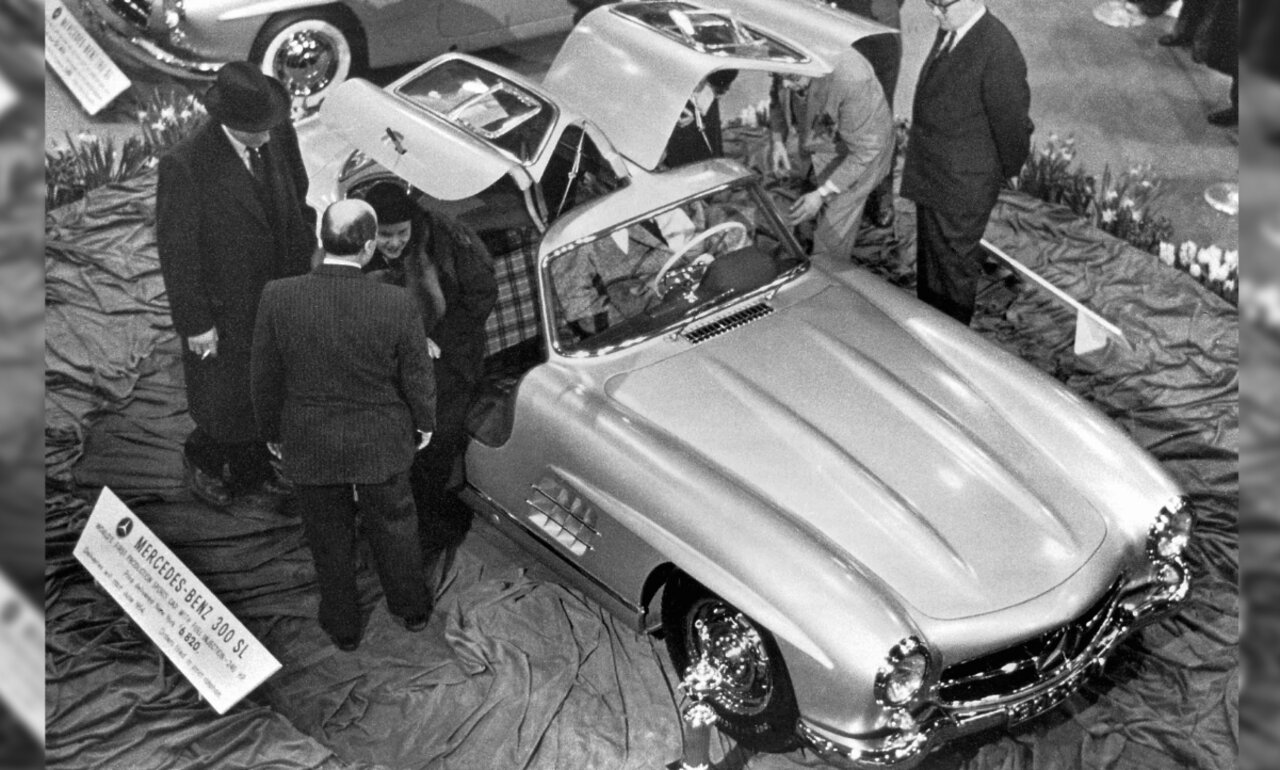 Der SL 300 war 1961 ein Ausstellungsstück am Genfer Autosalon. Bild: Zvg
