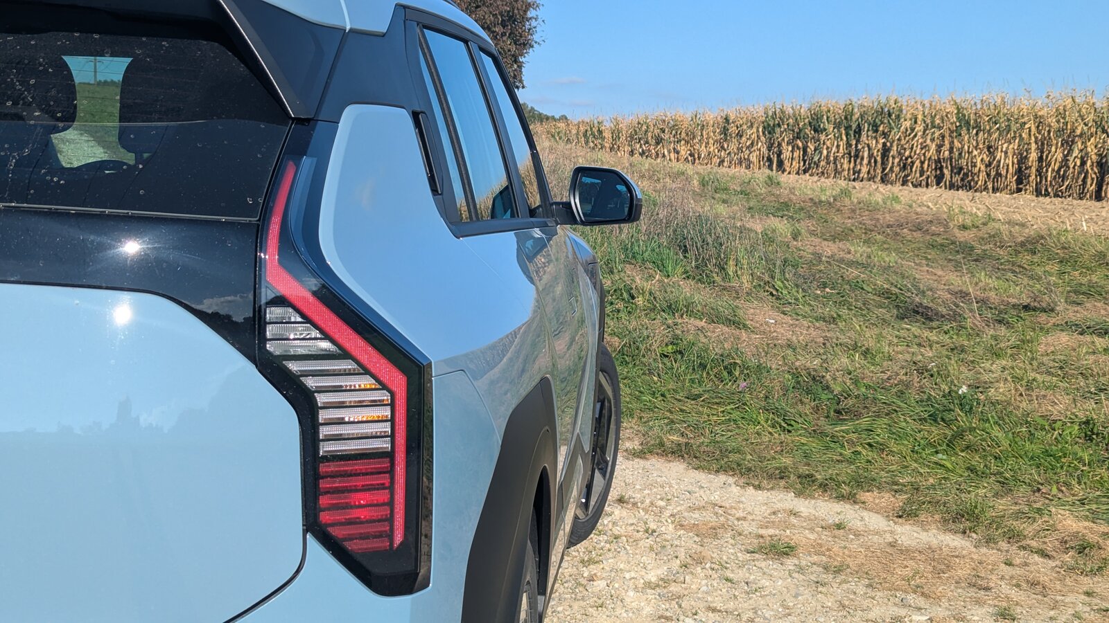 Heckleuchten des Kia EV3