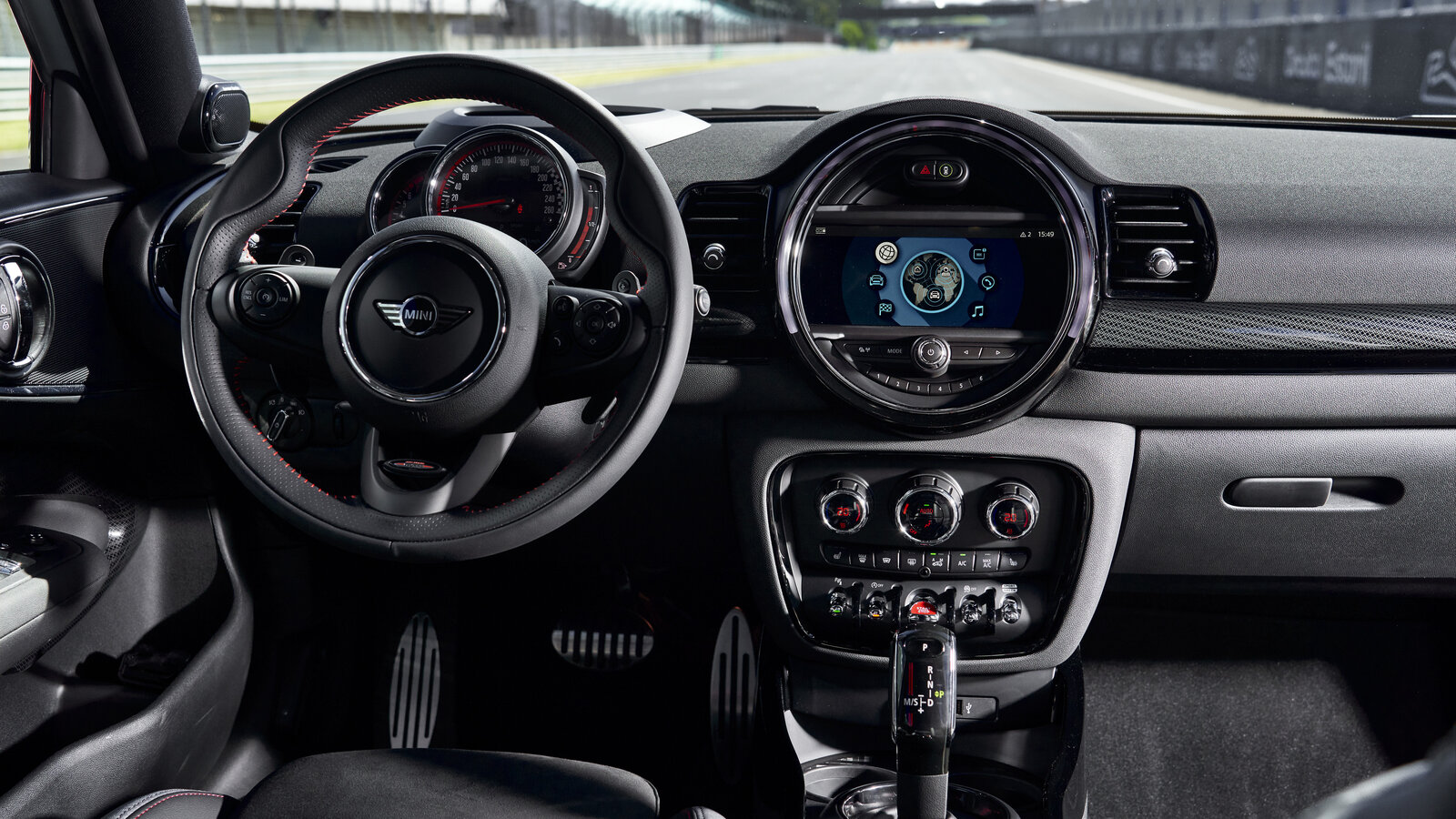 Cockpit des Mini Clubman
