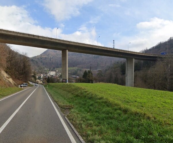 Viadukt Frinvillier Talspur 