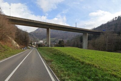 Viadukt Frinvillier Talspur 