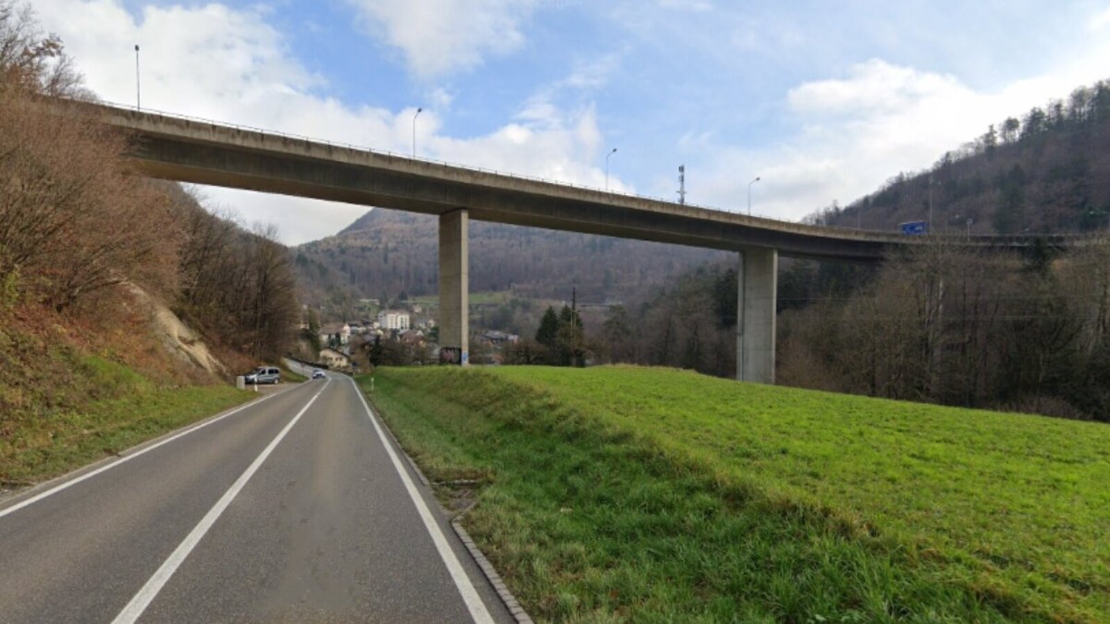 Viadukt Frinvillier Talspur