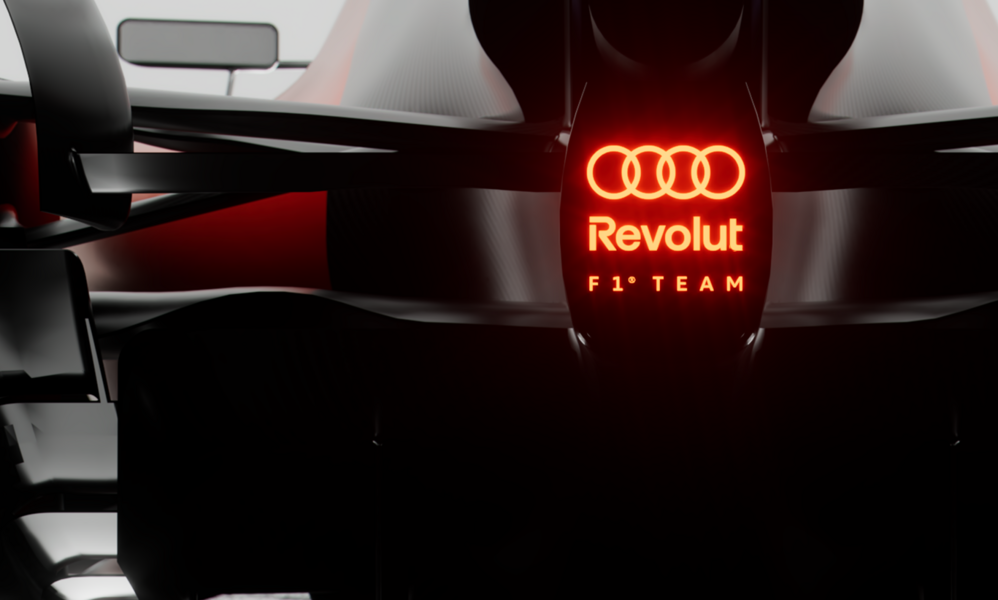 Audi-F1 mit dem neuen Namen
