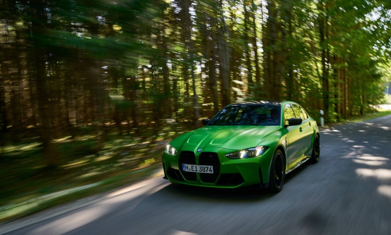 BMW M3 grün