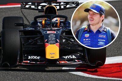Max Verstappen ist derzeit für Testfahrten in Bahrain. Bild: Red Bull Racing